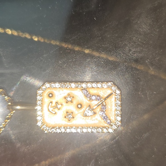 Sagittarius Zodiac Sign Pendant Necklaces - Picture 3 of 4